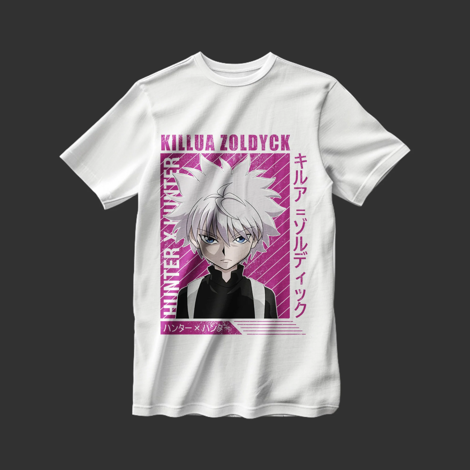 Killua Zoldyck 9 FRONT WHITE