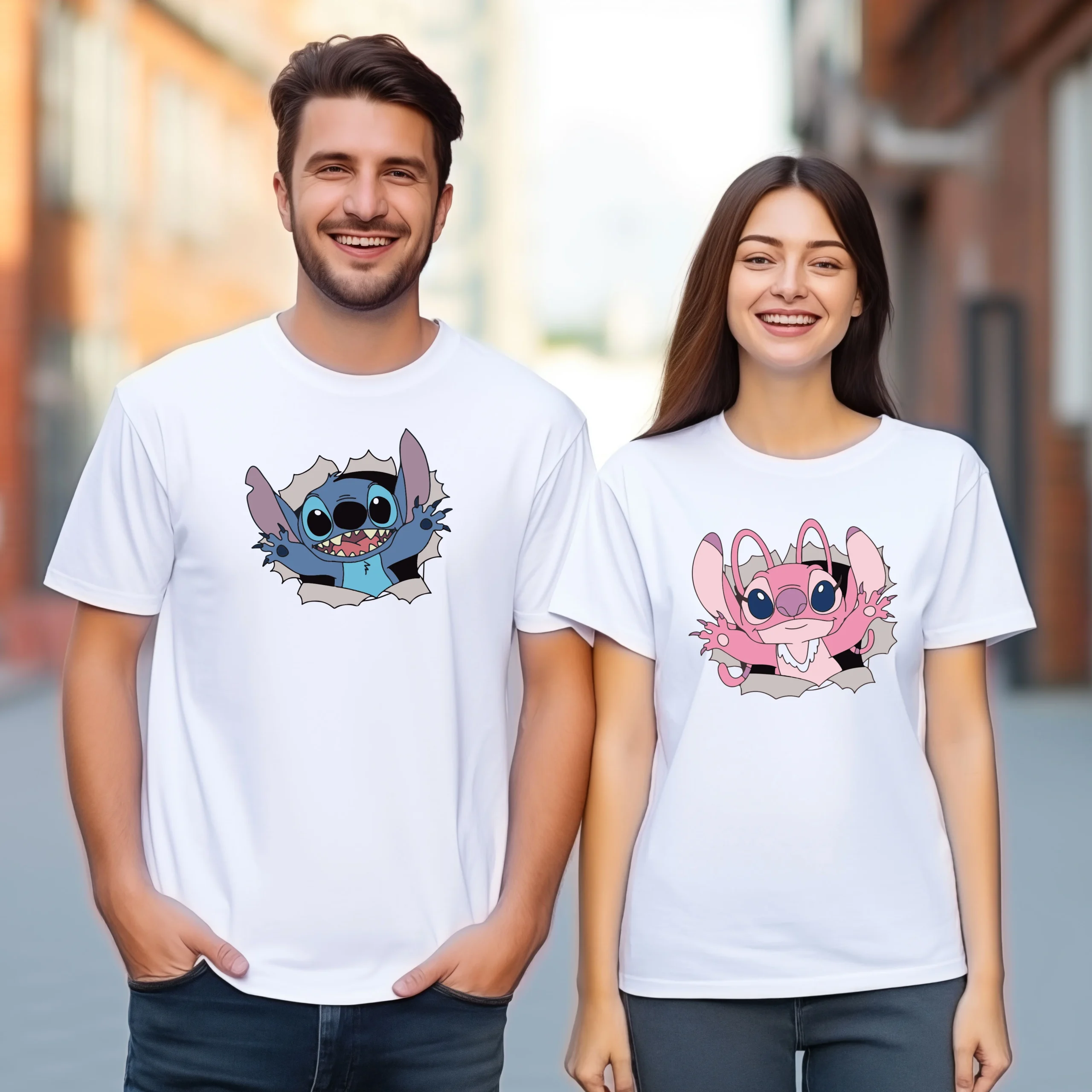 Stitch & Angel T-shirt