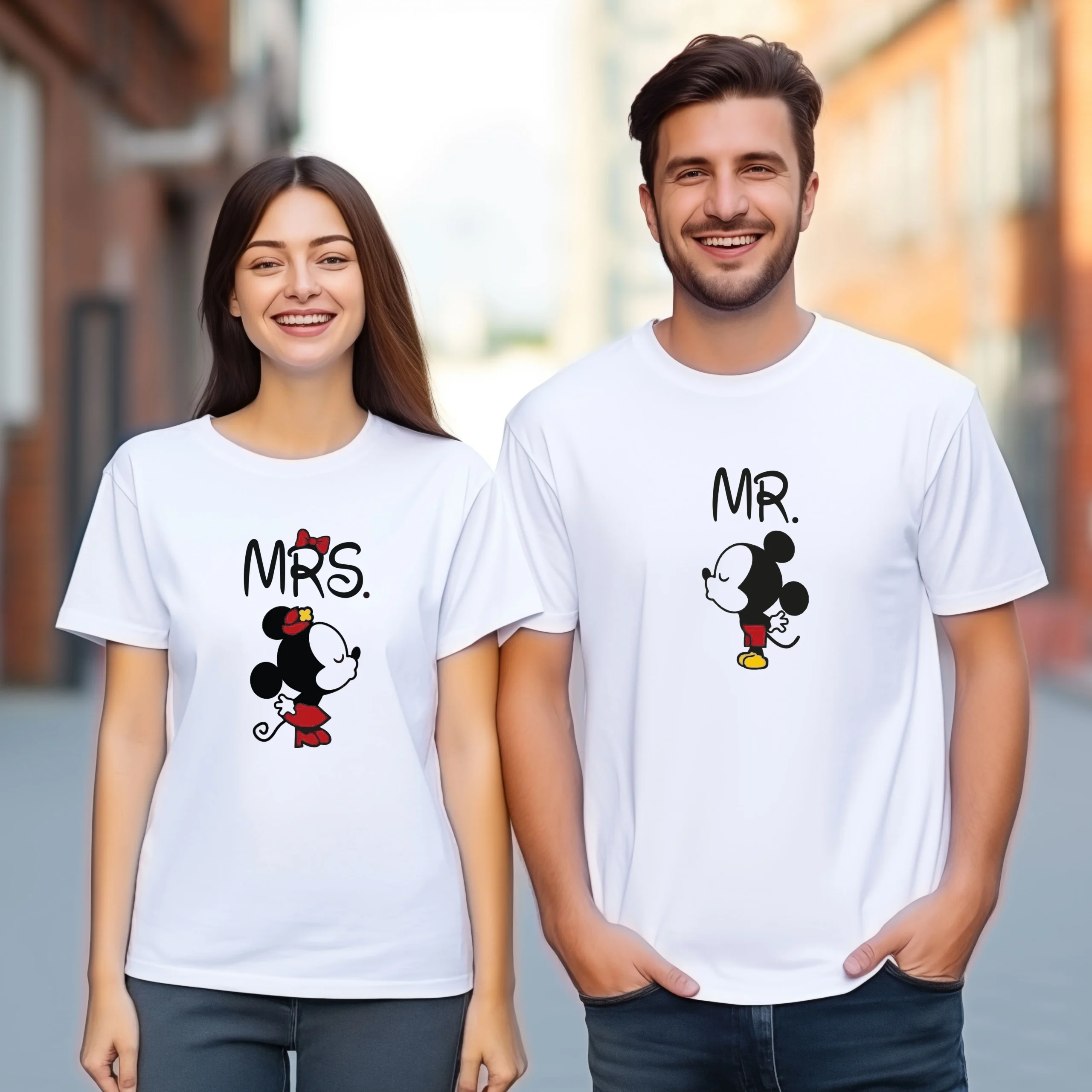 Mrs & Mr T-shirt