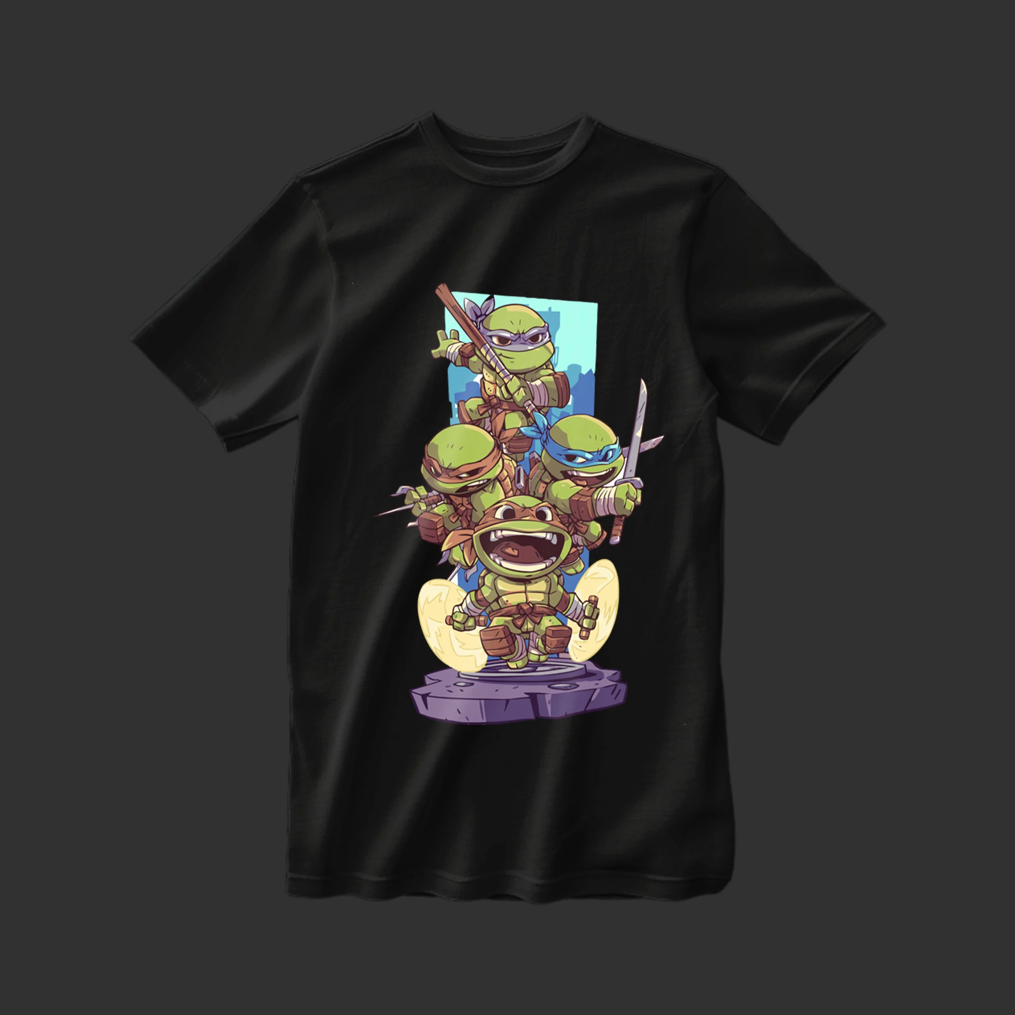 Turtle Ninja Cartoon T-shirt