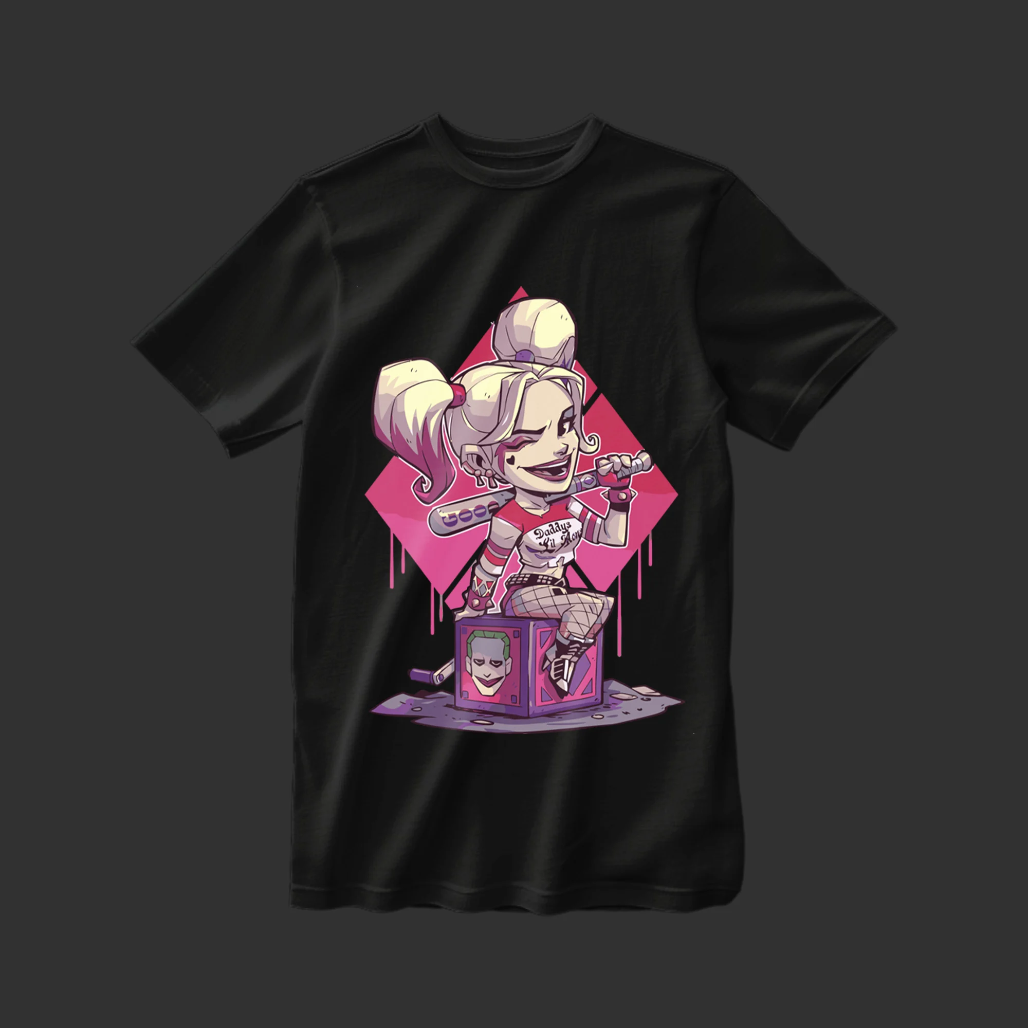 Harley Quinn Cartoon T-shirt