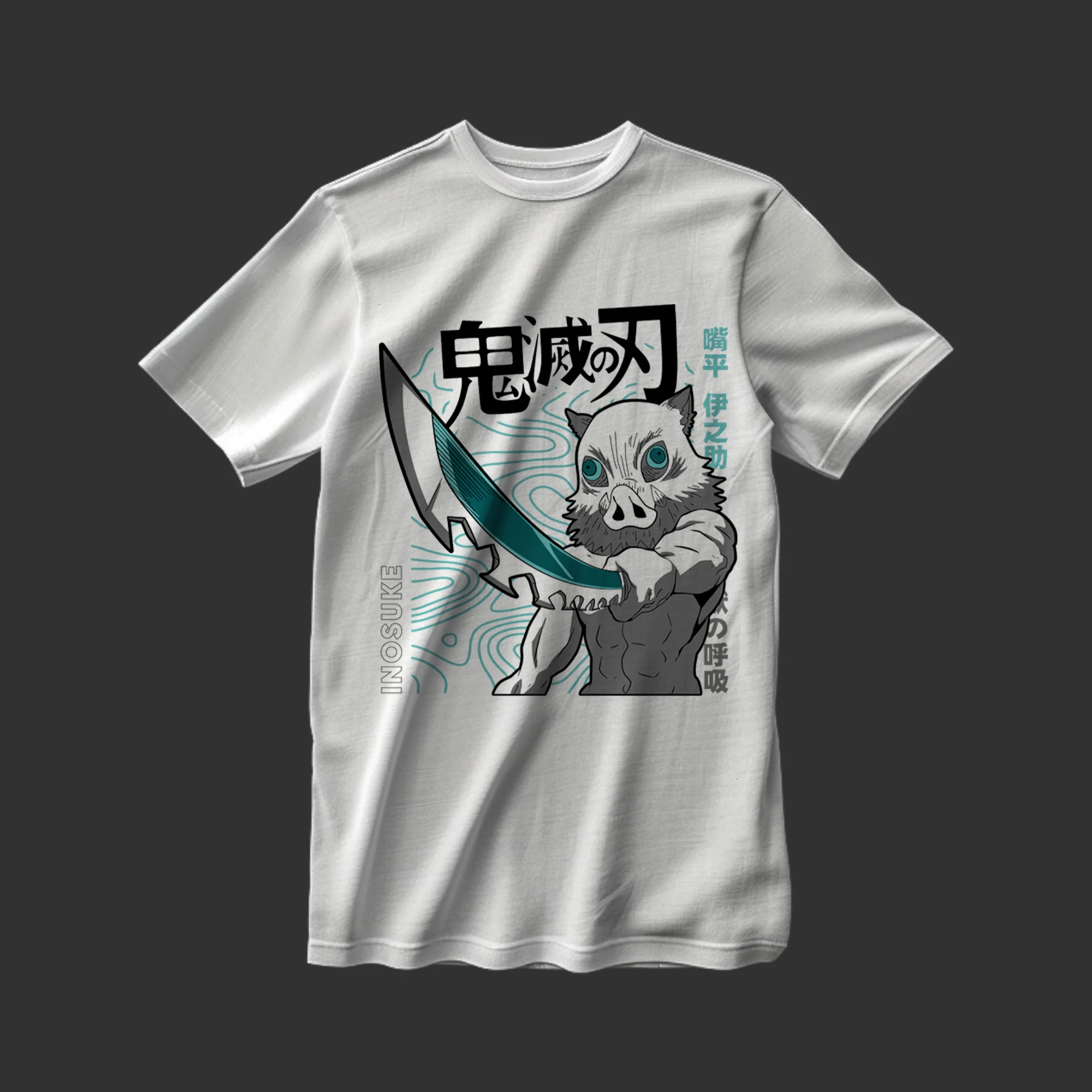 DEMON SLAYER-04w FRONT WHITE