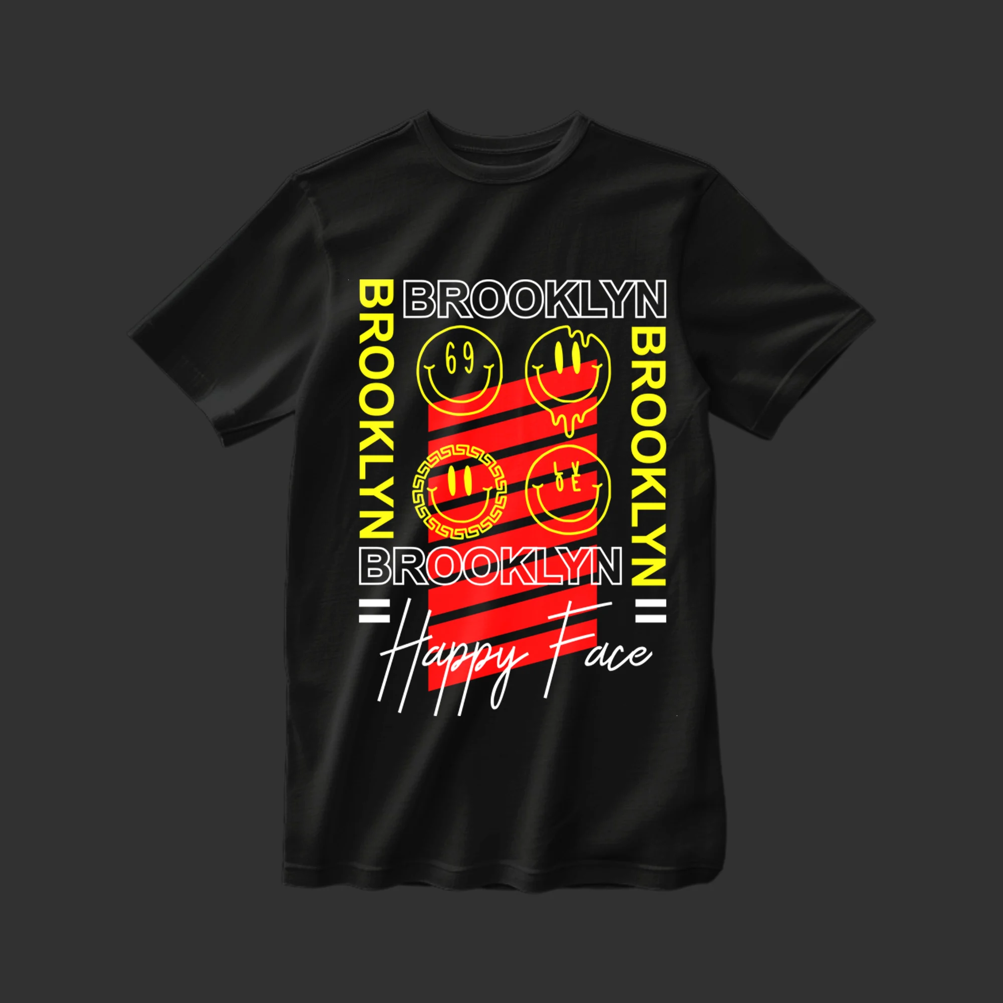 Brooklyn Happy Face T-shirt